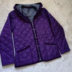 【LAVENHAM】フード付きキルティングジャケット