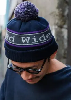 WIDE DAD BON BON KNIT CAP