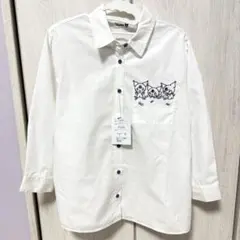 サンリオ クロミ シャツ ポケットクロミ刺繍 Mのサムネイル