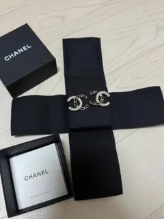 半額近いお得な価格 全新未使用 シャネル ピアス CCロゴ CHANEL 25k