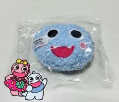 がんこちゃん ぬいぐるみボールチェーン 水色