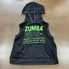 Zumba Wear フード付きタンクトップ ブラック