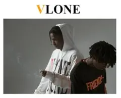 vlone パーカー