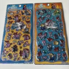 【正規品】プチドロップステッカー　ズートピア　2枚セット　ボンボンドロップ