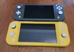 Nintendo Switch Lite 本体 イエロー グレー ジャンク