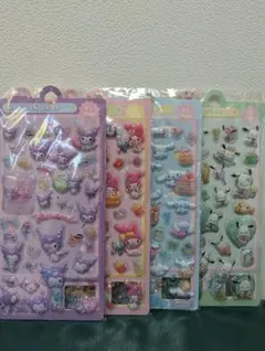 キャラクターシール　4枚セット