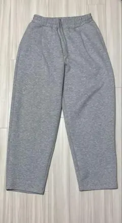 GU パフスウェットキャロットパンツ グレー M