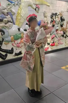 utatane ひよこ商店の卒業式 袴 2点セット