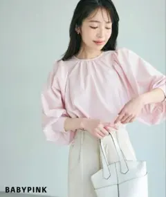 BASEMENT ボリュームパフスリーブブラウスのサムネイル