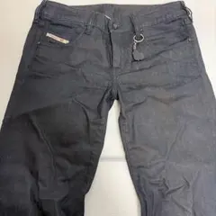 Diesel ダークグレー ブーツカット デニム メンズデニム