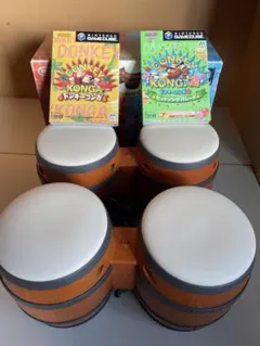 【GCソフト】ドンキーコンガ(タルコンガ2セット) + ソフト1・2