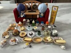 コメダ珈琲店ミニチュアセット フィギュア付き