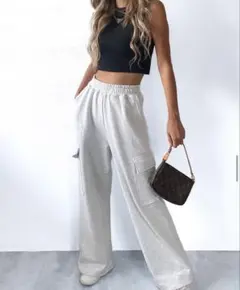 スウェットカーゴパンツ