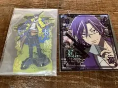 桃源暗鬼　セガラッキーくじ　桃華月詠　クリア色紙　無陀野無人　アクリルスタンド