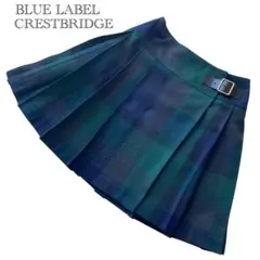 極美品✨BLUE LABEL CRESTBRIDGE チェック プリーツスカート