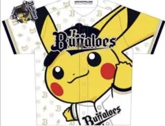 オリックス・バファローズ ユニフォーム　ピカチュウ ×2枚 オリックス・バファローズ ピカチュウユニフォーム - メルカリ