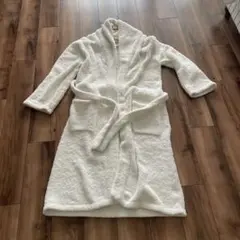 kashwére ホワイトバスローブ Pサイズ