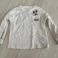 GAP ミッキーマウス 長袖カットソー ホワイトのサムネイル