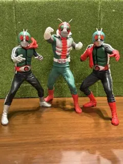 仮面ライダー1号、2号、V3 フィギュア 3体セット