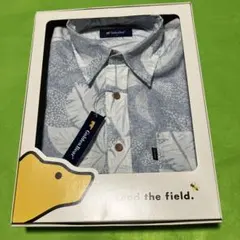 Golden Bear 半袖リーフ柄　半袖ワイシャツのサムネイル