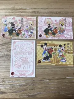 東京ディズニーリゾート　TDR 2018年　年賀状セット　戌年