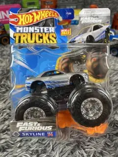 ホットウィール モンスタートラック チェース デロリアン アイスver