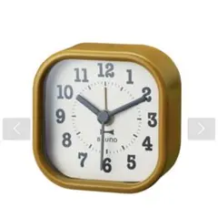 ☆ほぼ新品☆ BRUNO Square Little Clock イエロー