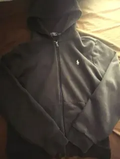 Polo Ralph Lauren zip up hoodie black