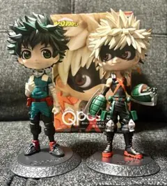 緑谷出久　爆豪勝己　Qposket フィギュア