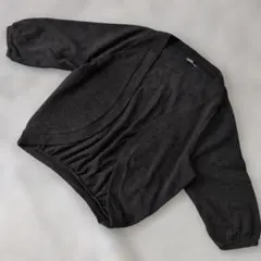 ★b3377 C.D.S BASIC【M】 カーディガン ボレロ 黒のサムネイル