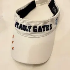 PEARLY GATES バイザー ホワイト　サンバイザー　帽子