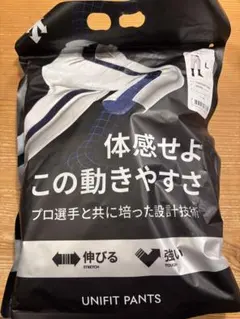 【新品未使用】DESCENTE UNIFIT PANTS ホワイトLサイズのサムネイル