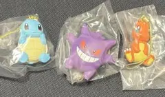 ポケモン　ぺたんこマスコット　カントー　ゼニガメ　ゲンガー　ヒトカゲのサムネイル