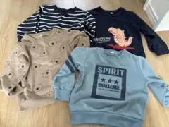 95cm トレーナー・パーカー 4点セット