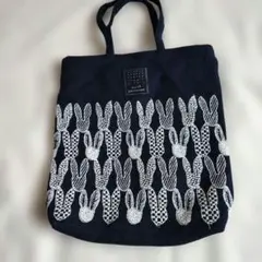 mina perhonen toast bag pomppia （navy）のサムネイル