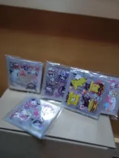 キャラクターシール 5枚セット貼り紙