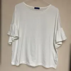 SEVENDAYS＝SUNDAY★ 袖 フリル Tシャツ オフホワイト Fのサムネイル