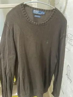 Polo by Ralph Lauren ブラウンニットセーター