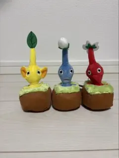 ピクミン 引っこ抜きぬいぐるみマスコット 全３種