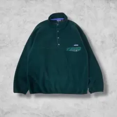 Patagonia スナップT グリーン XL メキシコ製 パタゴニア シンチラ
