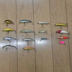 ハードルアーセット 多色 釣り用 15個