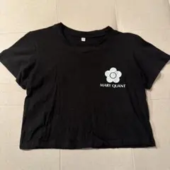 MARY QUANT ブラック Tシャツ