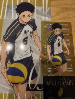 ハイキュー　一番くじ　赤葦京治　チケットファイル