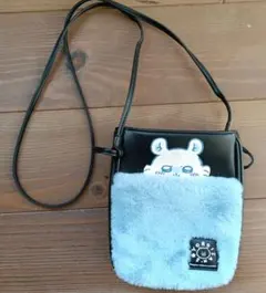 ちいかわ GUコラボ モモンガ ファー付き　ショルダーバッグ
