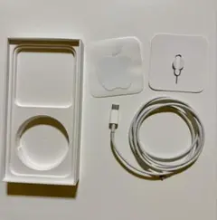 ライトニングケーブル　iPhone14空箱　SIMカードピン