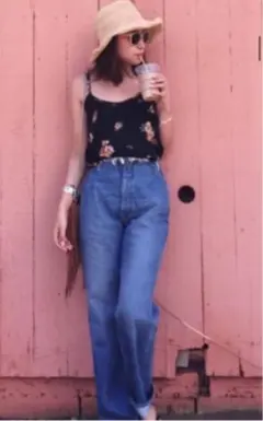 フォーエバー21 Forever21 シフォン　花柄 キャミソール ワンピース