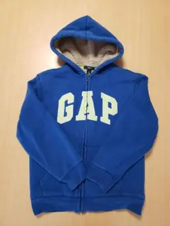 GAP　140 フード付きパーカー　裏起毛