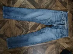 【値下げ】ストレートデニムパンツ ライトブルー