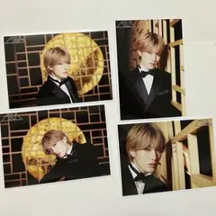 山中柔太朗　M!LK 生写真　34杯目　4枚セット　満月の夜君に逢う　セミ