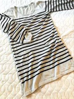 earth music&ecology ストライプ　ワンピース　チュニック